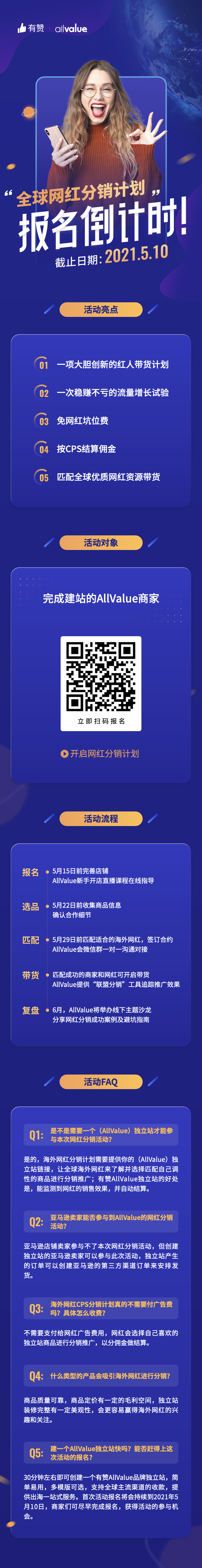 只需完成這一步，全球網(wǎng)紅為你帶貨玩轉(zhuǎn)海外市場(chǎng)！