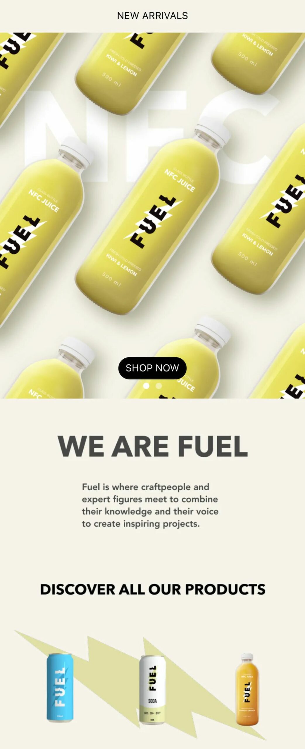 模板推薦 | 年輕跳躍的FUEL 主題，多角度展示、動效視覺一絕！