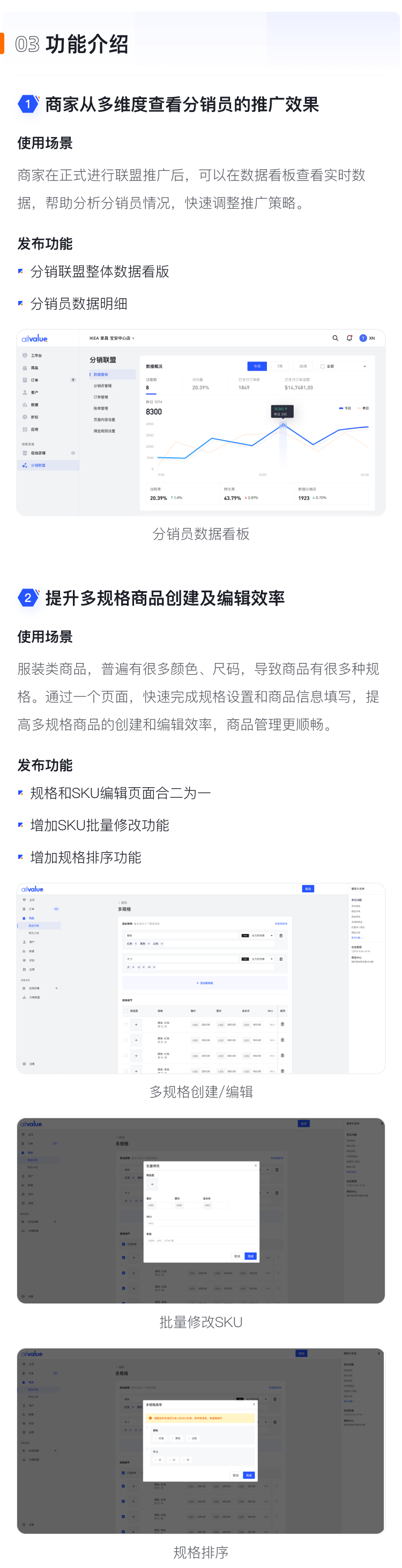 8月產(chǎn)品速報 |二級分銷、支持亞馬遜等平臺跳轉(zhuǎn)及72項功能優(yōu)化